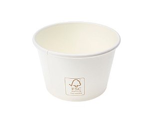 Pote de Papel FSC com Duplo Revestimento 270ml