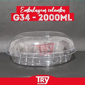 Embalagem Colomba G 34 - 2000ml (25 UNIDADES)
