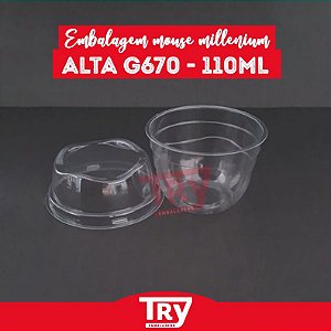 Embalagem Mouse Millenium Alta G 670 - 110ml