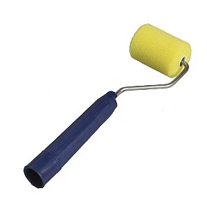 Rolo 5 cm Poliéster Amarelo Completo (dia. 36 mm)