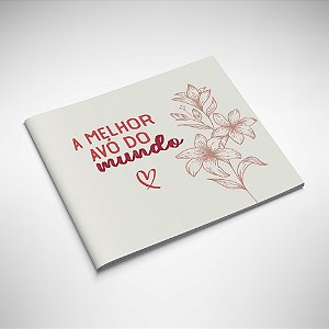 Álbum de Figurinhas Personalizado - Melhor Avó