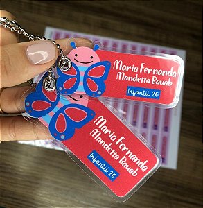 Tag Mochila e Lancheira Personalizada