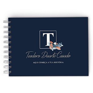 Livro do Bebê Personalizado - Avião