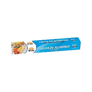 ROLO DE ALUMINIO 45CMx65M - 9 UNIDADES