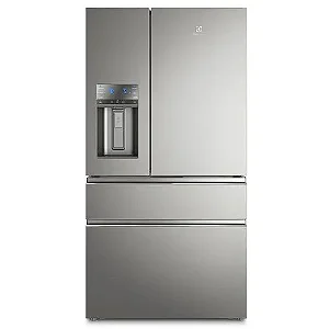 Geladeira Electrolux Frost Free Inverter 540L FlexiSpace Conectada Wi-fi 3 Portas Cor Inox (DM91X)