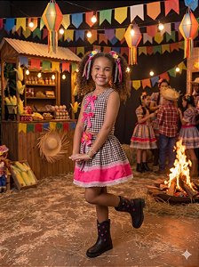 Conjunto Blogueirinha Junino Arraia da Alegria