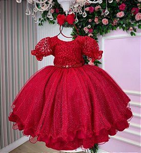 Vestido Bella Child Laize + Saiote
