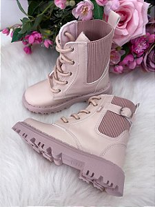 Bota\Coturno Nilqi Jade Rose