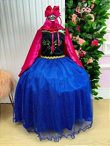 Fantasia Princesa Belli Frozen + Saiote