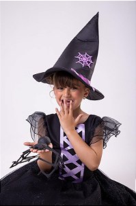Vestido Tematicos Kids Halloween Encanto Sombrio