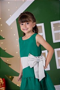 Vestido Blogueirinha Rafa Verde - Natal