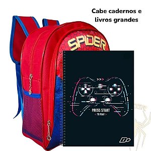 Mochila de Costas Homem Aranha