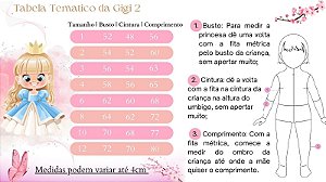 Vestido Tematicos da Gigi A Casa Mágica da Gabby