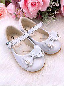 Sapatilha Flor Di Mila Isadora Branco