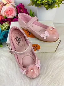 Sapatilha Doce Pe Jardim Encantado Nude - Rose