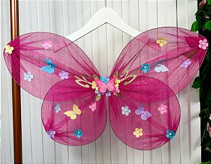 Asa De Borboletas / Fadas Infantil Pink