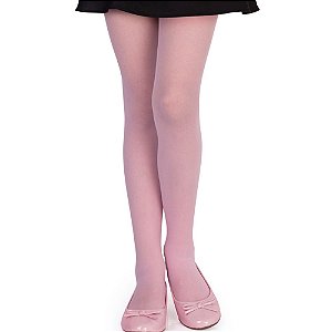 Meia Calça Fio 20 Trifil Juvenil Rosa Lisa