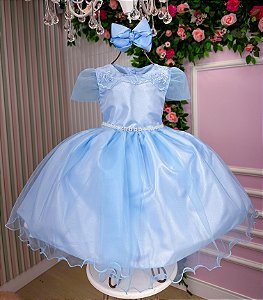 Vestido Marie Azul Bebe Carina