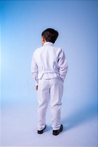 Conjunto Miss Cherry Social Leonardo Colete Branco