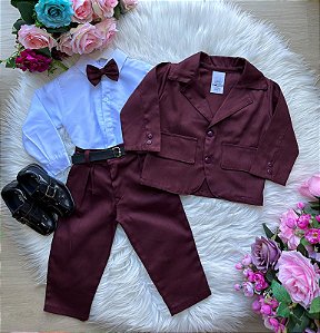 Conjunto Miss Cherry Social Terno Pedro Marsala