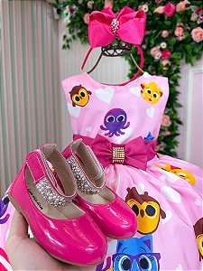 Vestido Infantil Temáticos Luxo Bolofofos - Bolo Fofos