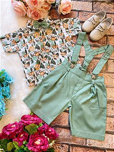 Conjunto Temáticos Meninos Safari