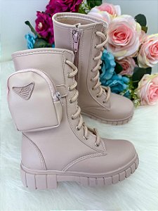 Bota Nilqi Vivi Rose Bolsinha