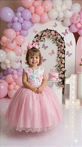 Vestido Marie Jardim Encantado Juliana