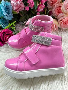 Tenis Bota D Milan Rosa Chiclete