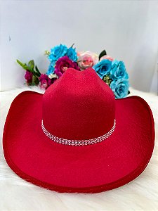Chapeu/Chapéu Belli Vermelho