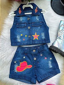 Conjunto Blogueirinha Boiadeira