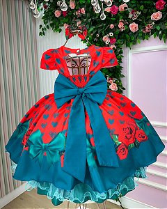 Vestido Mimadine Melissa Natal Vermelho