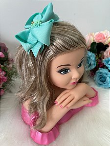 Laço Belli Strass Maria Alice Verde Tiffany