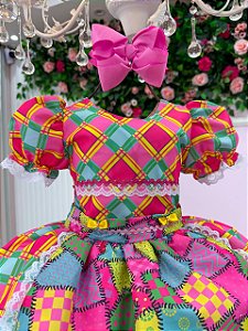 Vestido Mini Miss Junino Magia do Sertão