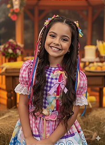 Vestido Marie Junino Laço da Alegria