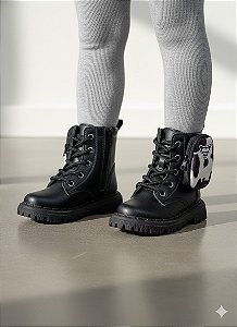 Bota\Coturno Nilqi Mimosa Preto
