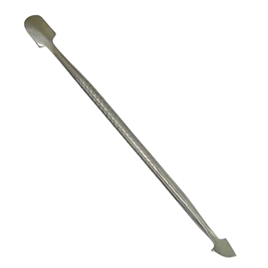 Espátula dupla  para cutículas Hiro Inox