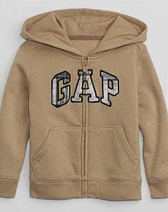 MOLETOM FLANELADO GAP - COM ZIPER - TAM 3 ANOS