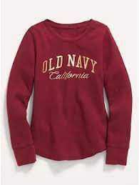 CAMISETA MANGA LONGA OLDNAVY / GAP - CALIFORNIA - MENINA - TAM 5 ANOS