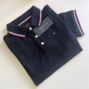CAMISA POLO TOMMY HILFIGER - LANÇAMENTO - TAM 8-10 ANOS ( CONSULTE TABELA MEDIDAS FOTO 2 )