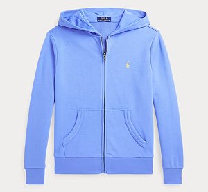 MOLETOM POLO RALPH LAUREN - COM ZIPER - LANÇAMENTO - TAM S - 6 , 7 E 8 ANOS