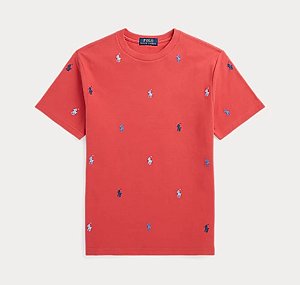 CAMISETA POLO RALPH LAUREN - PEPLUM - LOGO - COLEÇÃO NOVA - TAM 6 ANOS