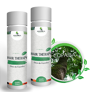 KIT DE SHAMPOO E CONDICIONADOR DE  COPAÍBA