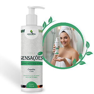 SABONETE LÍQUIDO DE LICHIA E COPAIBA 250ML