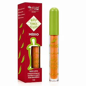 GLOSS HOT SAUCE MÉDIO MAX LOVE – COR 219
