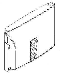 Porta Freezer NR-BT40 Aço Escovado