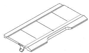 Prateira frontal Freezer NR-BT55