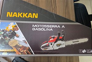 MOTOSSERA A GASOLINA NKK9076 58CC COM FILTRO CX 2PCS