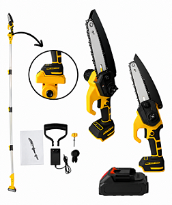 Mini Serra a bateria Cabo Extensor