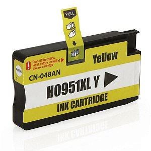 Compatível: Cartucho de Tinta 951xl CN048A para HP 8100 8600 8100 8600 8620 Officejet 8610 Officejet 862 / Yellow 28ml